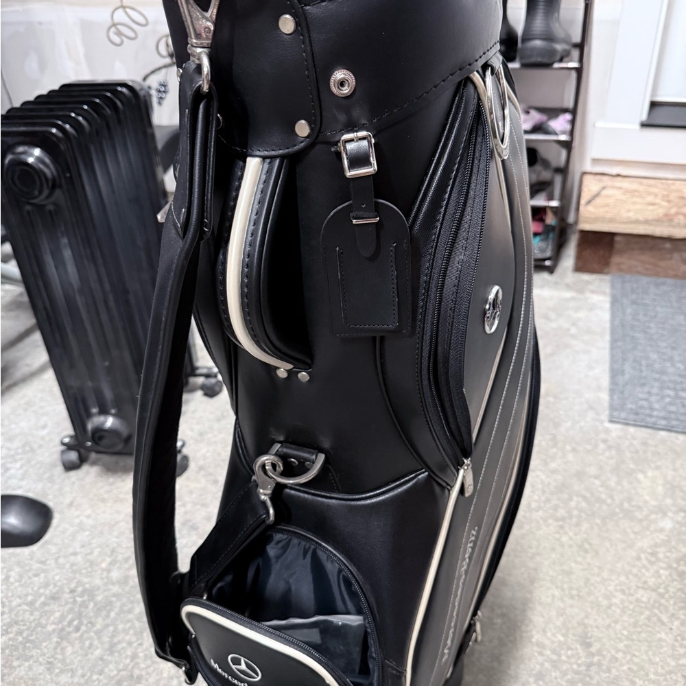 Mercedes-Benz Black Golf Bag - Picture 10 of 12